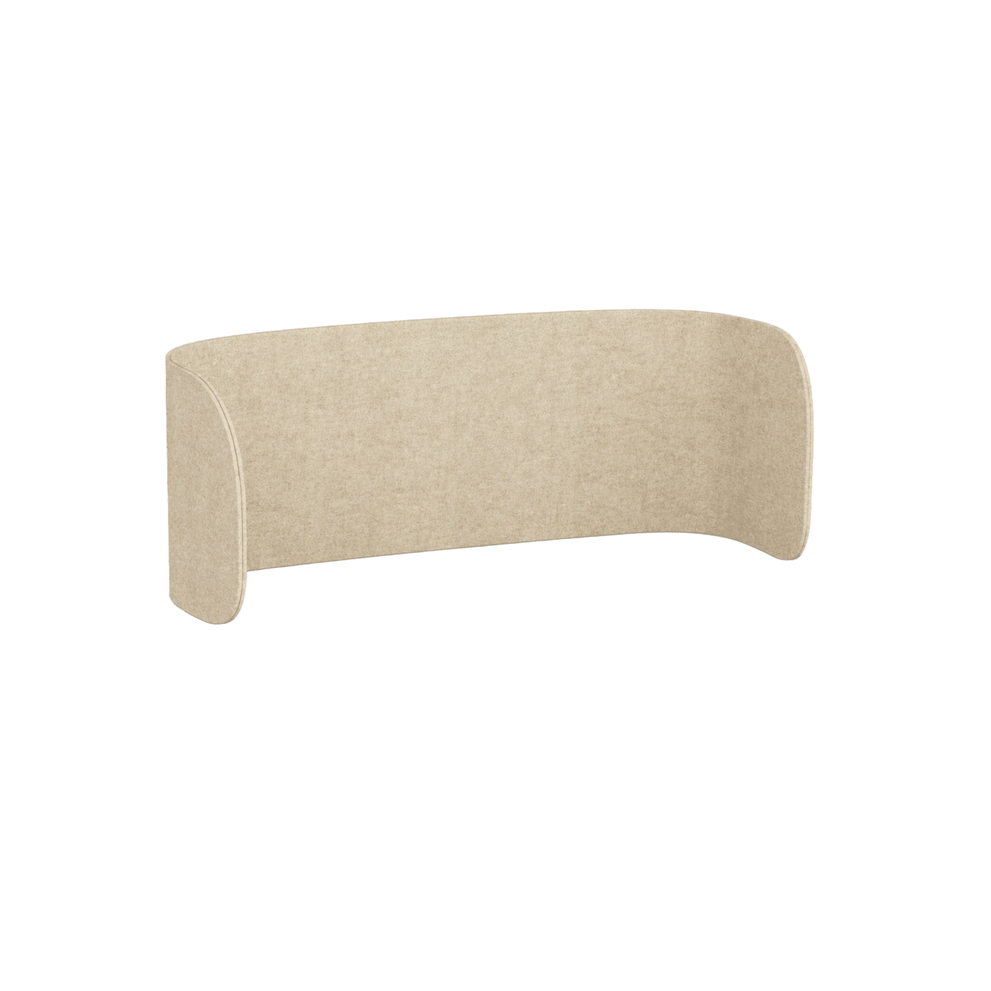 AcoustiQ Zen Curved Double Wrap Screen 2400x600 Brown (AcoustiQ NA)