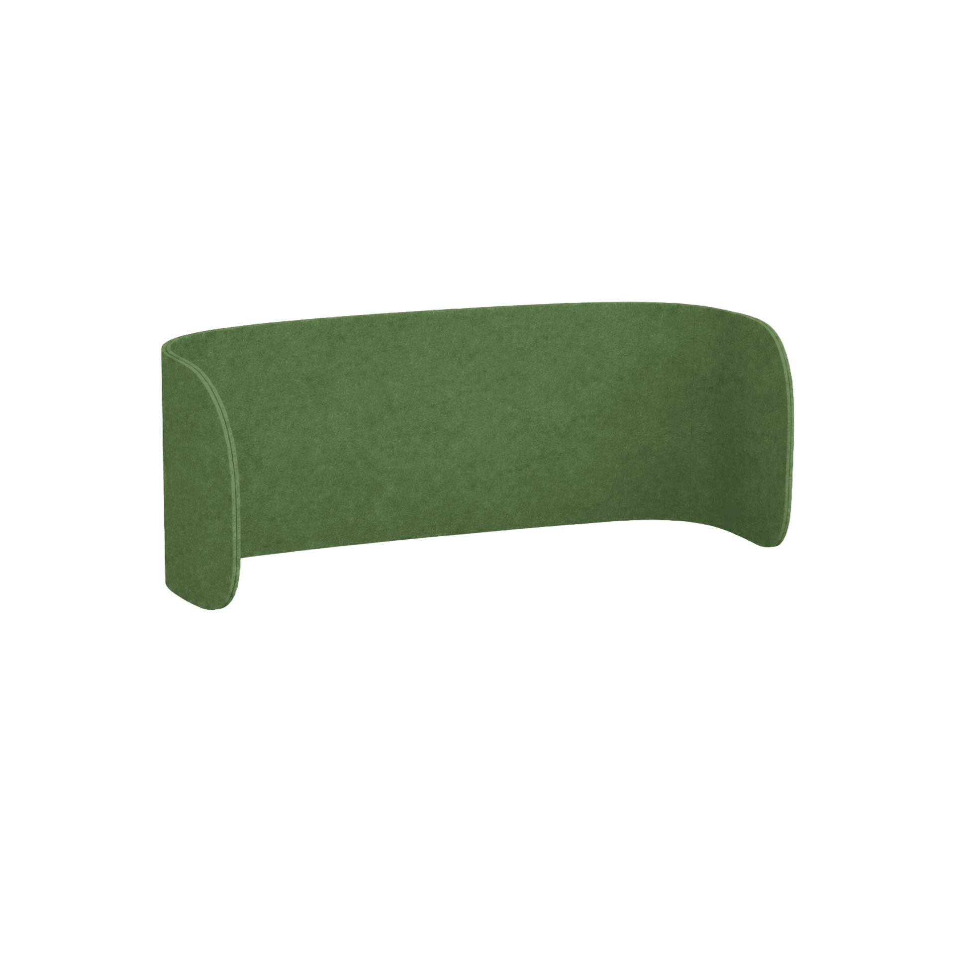AcoustiQ Zen Curved Double Wrap Screen 2400x600 Green (AcoustiQ GRN)