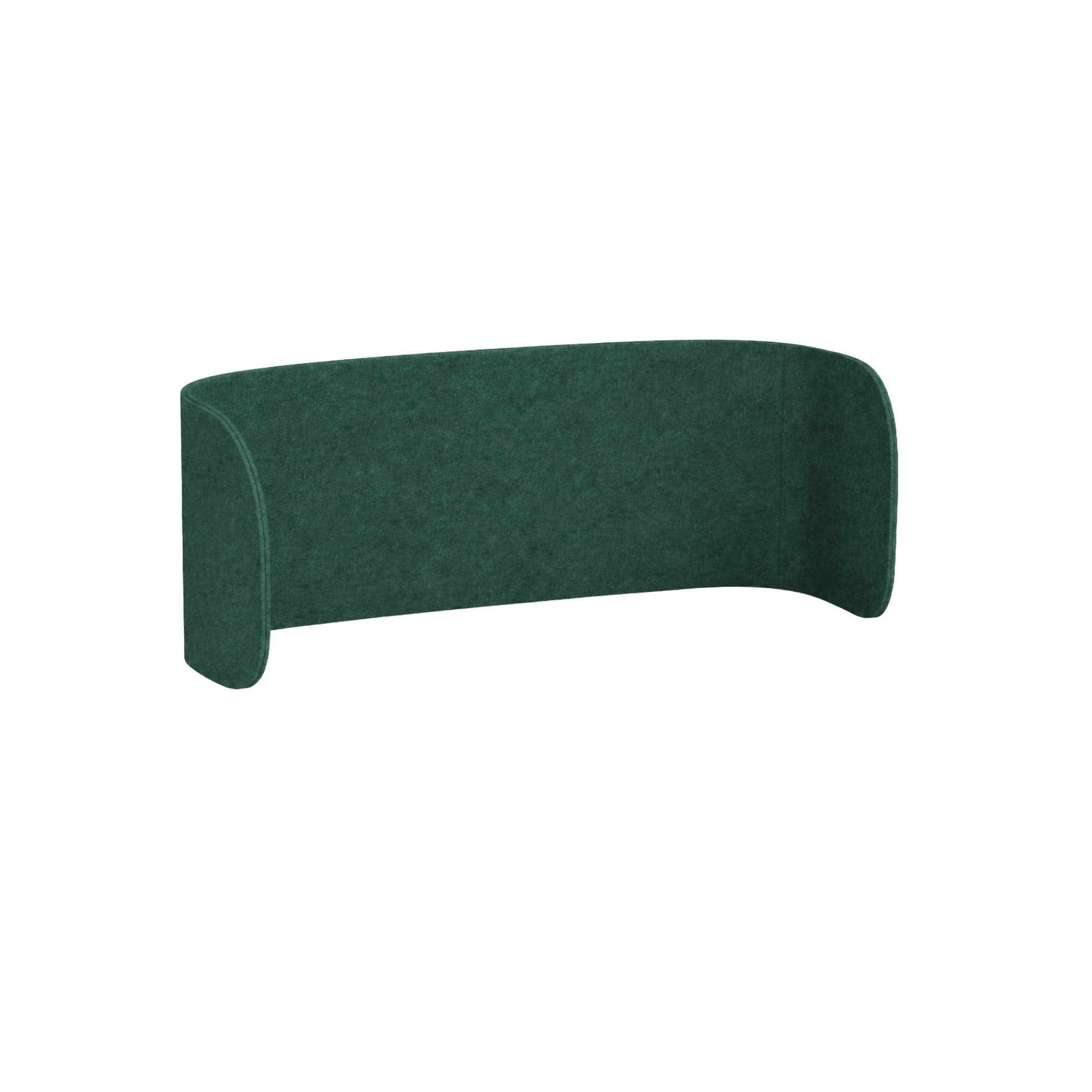 AcoustiQ Zen Curved Double Wrap Screen 2400x600 Green (AcoustiQ PG)