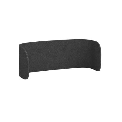 AcoustiQ Zen Curved Double Wrap Screen 2400x600 Grey (AcoustiQ CG)