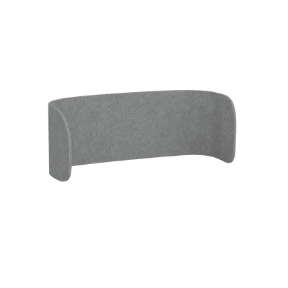 AcoustiQ Zen Curved Double Wrap Screen 2400x600 Grey (AcoustiQ GRY)