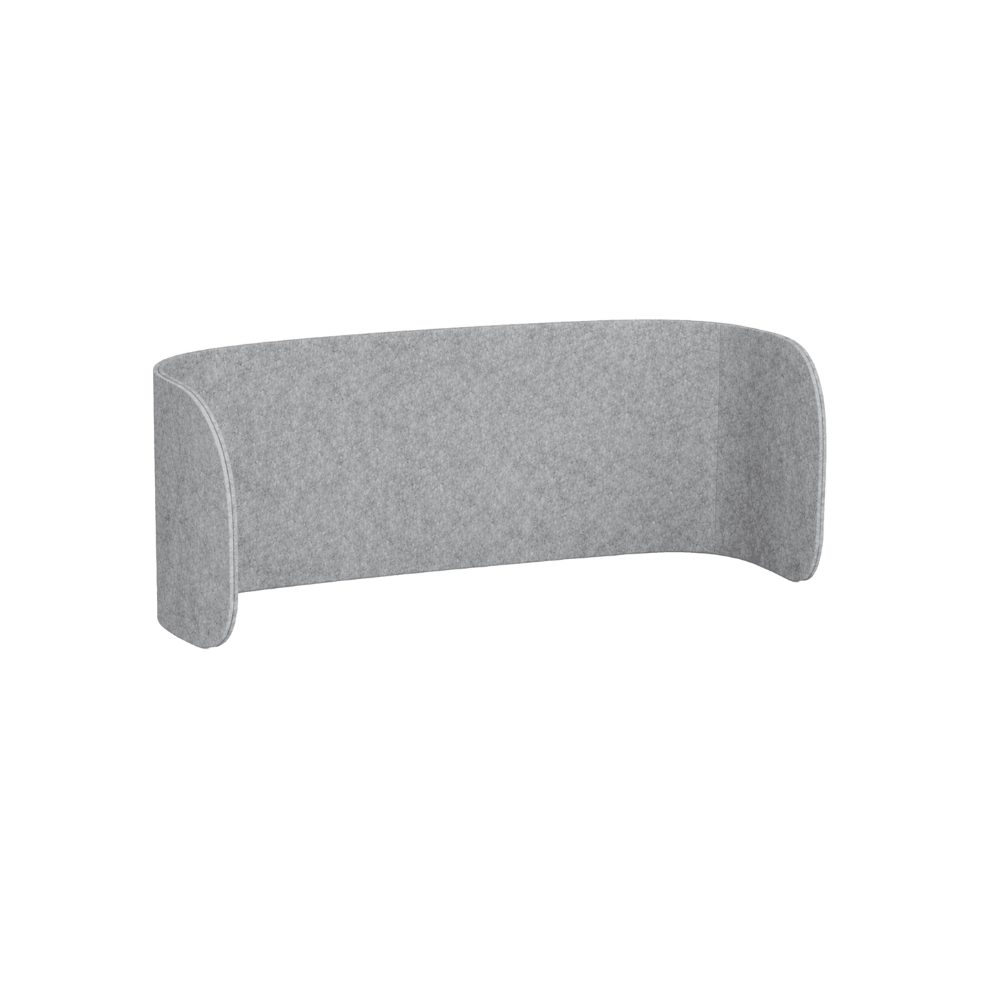 AcoustiQ Zen Curved Double Wrap Screen 2400x600 Grey (AcoustiQ MG)