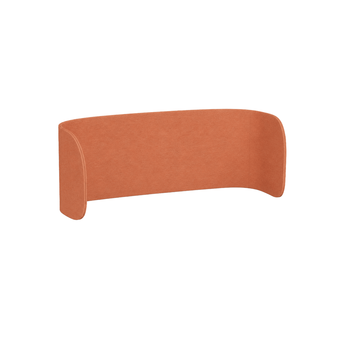 AcoustiQ Zen Curved Double Wrap Screen 2400x600 Orange (AcoustiQ OR)