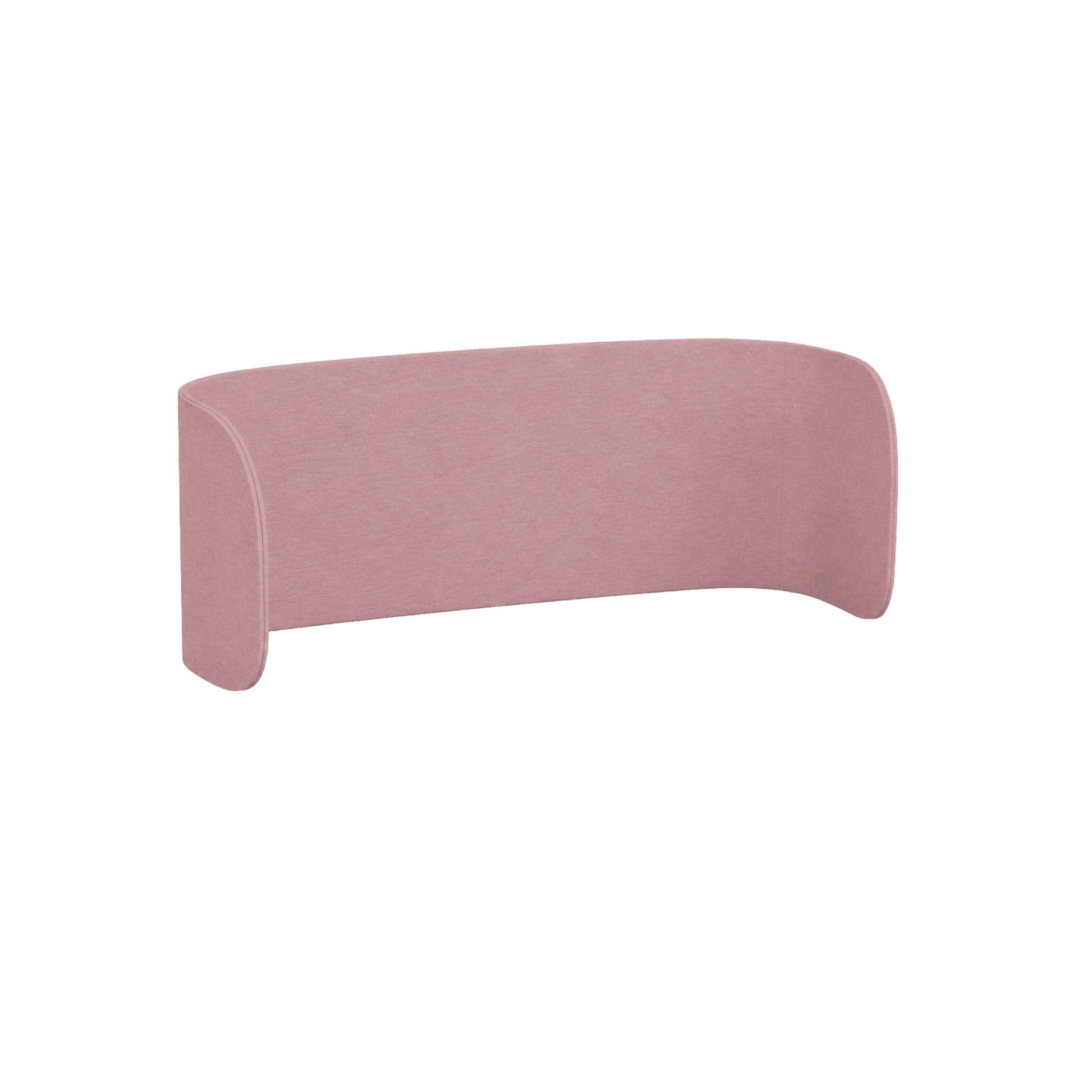 AcoustiQ Zen Curved Double Wrap Screen 2400x600 Pink (AcoustiQ PK)
