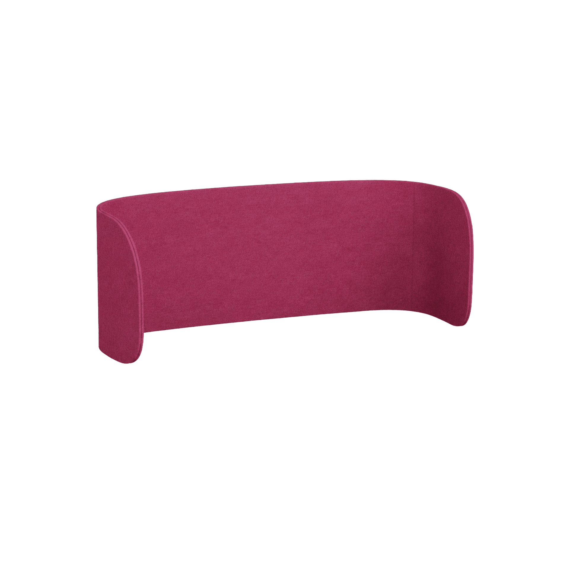 AcoustiQ Zen Curved Double Wrap Screen 2400x600 Pink (AcoustiQ RP)