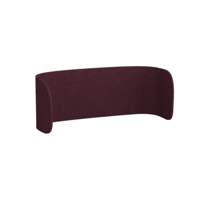 AcoustiQ Zen Curved Double Wrap Screen 2400x600 Red (AcoustiQ DM)