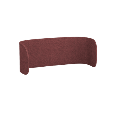 AcoustiQ Zen Curved Double Wrap Screen 2400x600 Red (AcoustiQ MA)