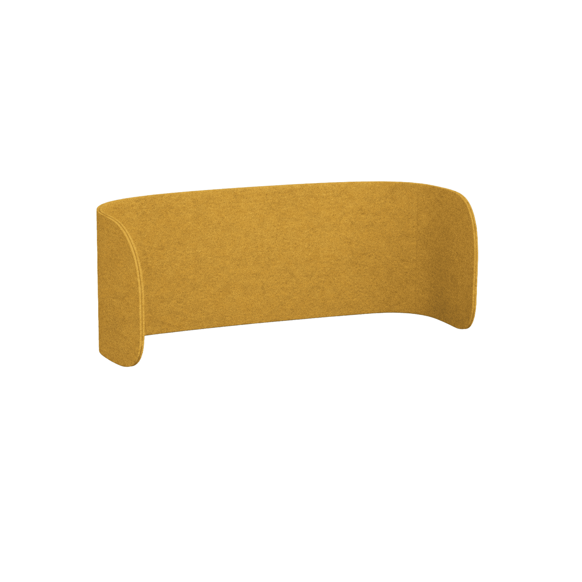 AcoustiQ Zen Curved Double Wrap Screen 2400x600 Yellow (AcoustiQ GY)