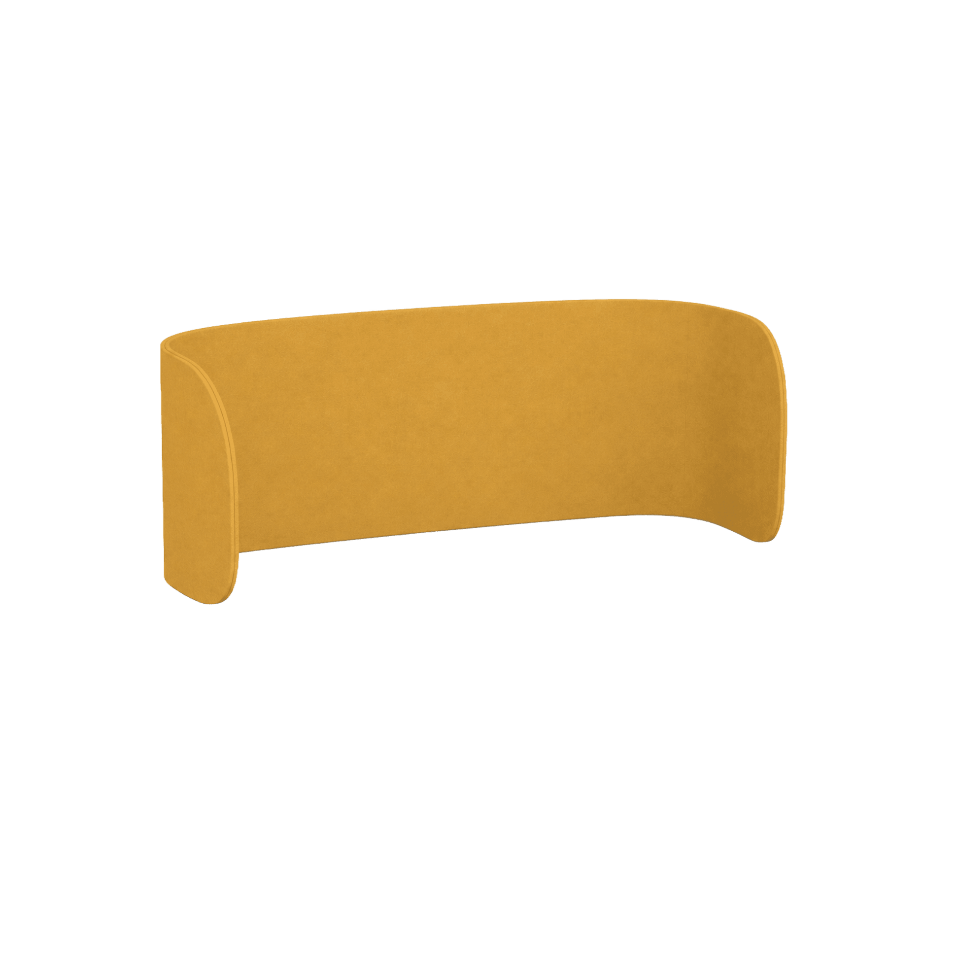 AcoustiQ Zen Curved Double Wrap Screen 2400x600 Yellow (AcoustiQ YE)
