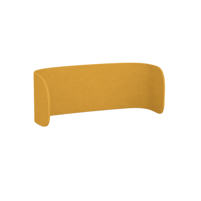AcoustiQ Zen Curved Double Wrap Screen 2400x600 Yellow (AcoustiQ YE)