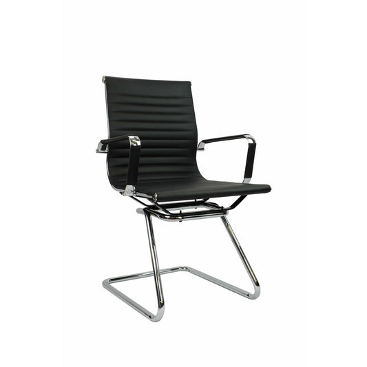 Aero Cantilever Chair PU - Office Furniture Company 