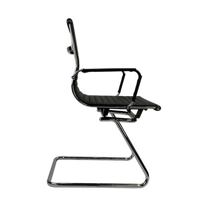 Aero Cantilever Chair PU - Office Furniture Company