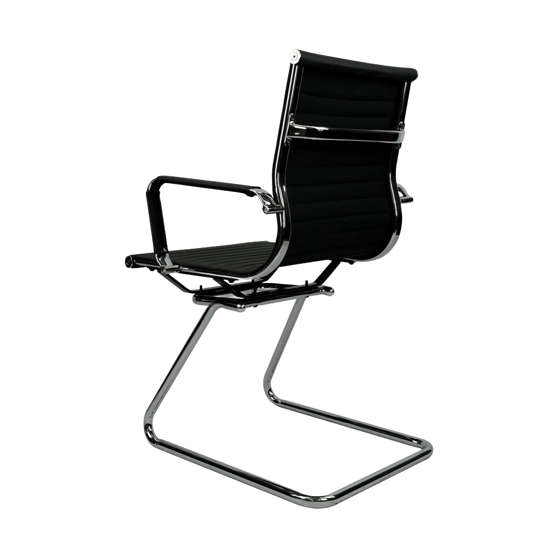 Aero Cantilever Chair PU - Office Furniture Company