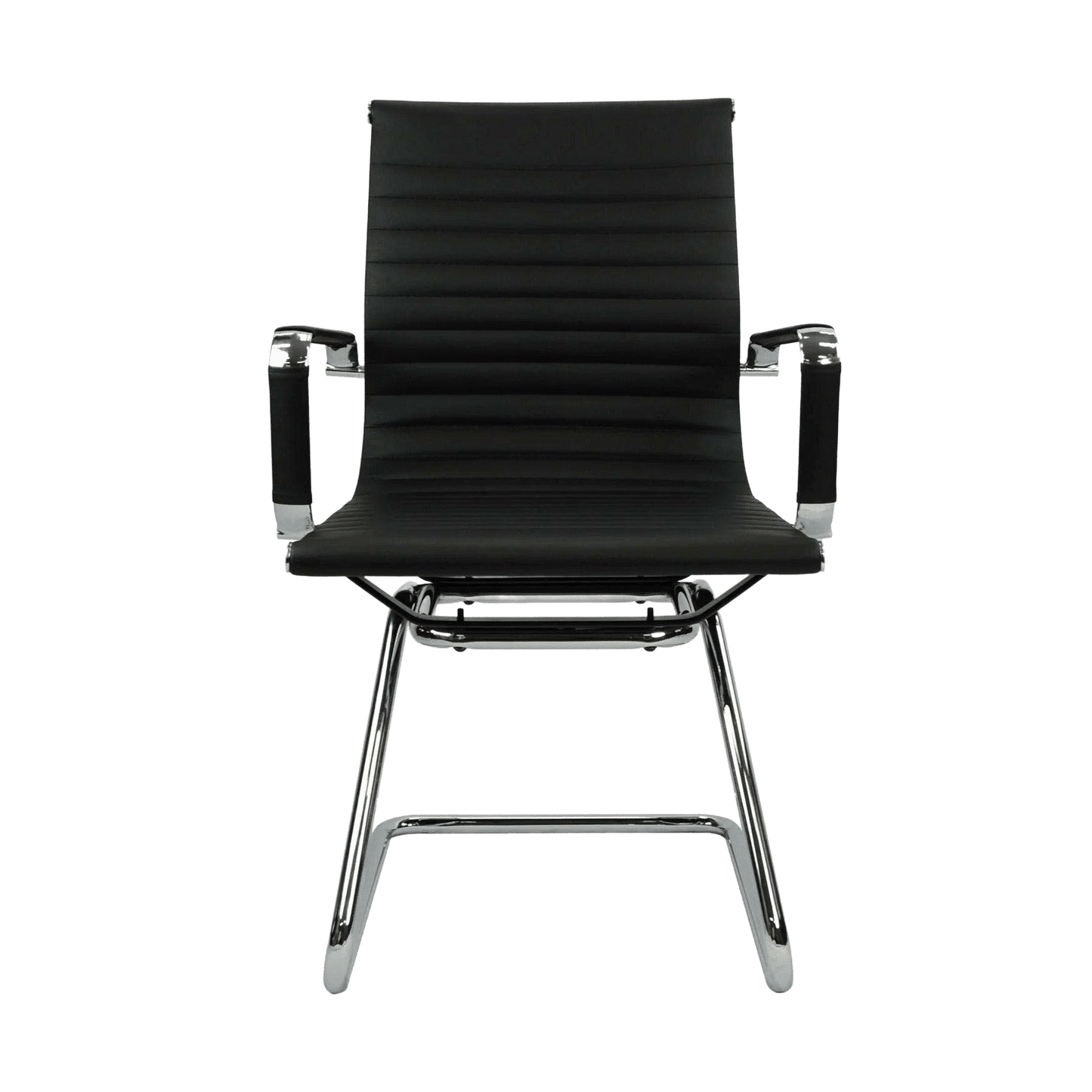 Aero Cantilever Chair PU - Office Furniture Company