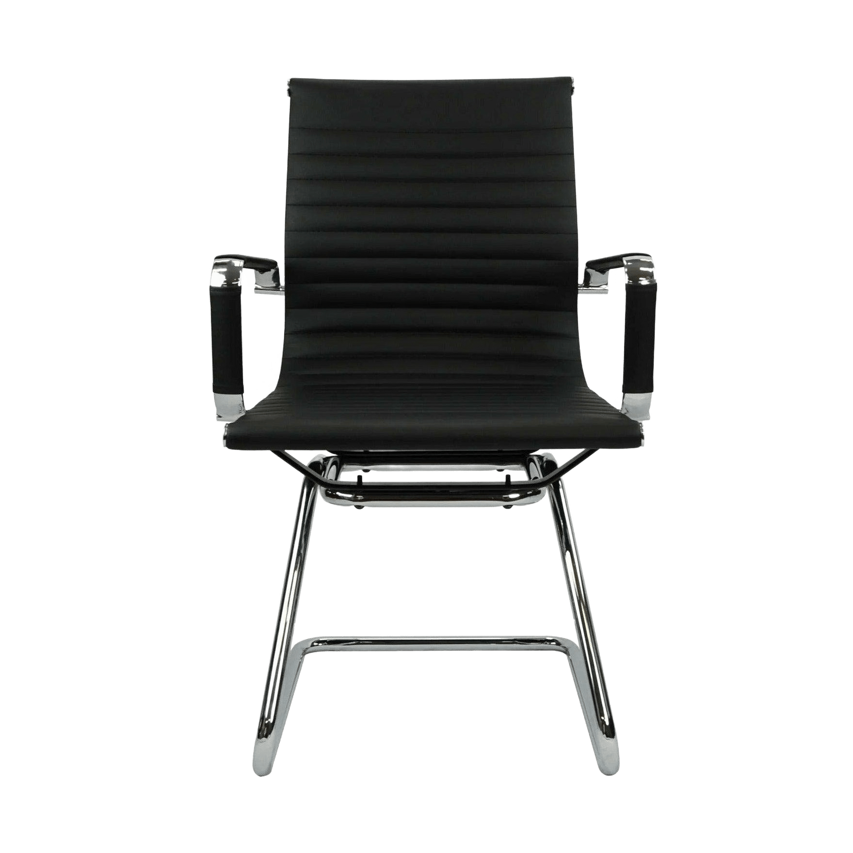 Aero Cantilever Chair PU - Office Furniture Company