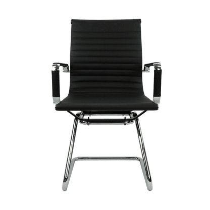 Aero Cantilever Chair PU - Office Furniture Company