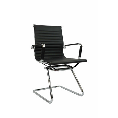 Aero Cantilever Leather Chair - Office Furniture Company 