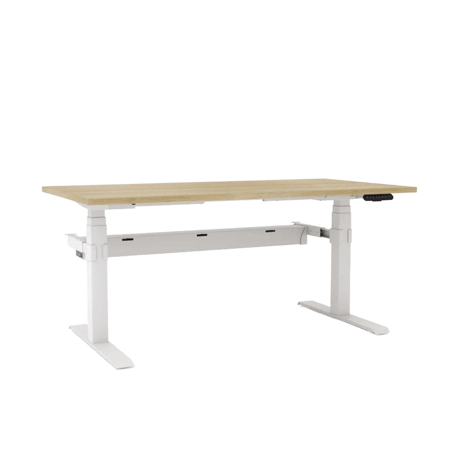 Agile Motion+ Double Motor Single Sided Electric Desk 7 - Office Furniture Company