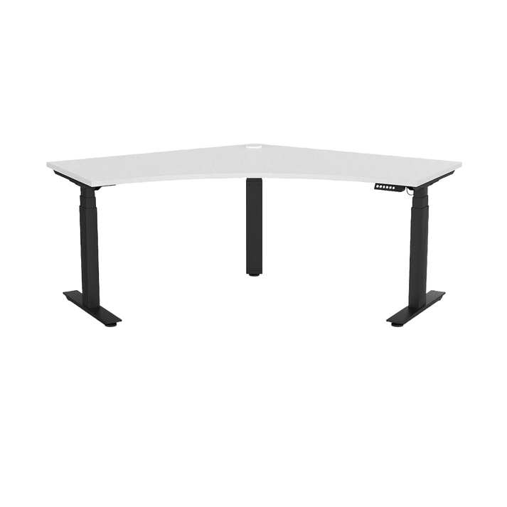 Corner Sit Stand Desk Agile Motion+ | OFC