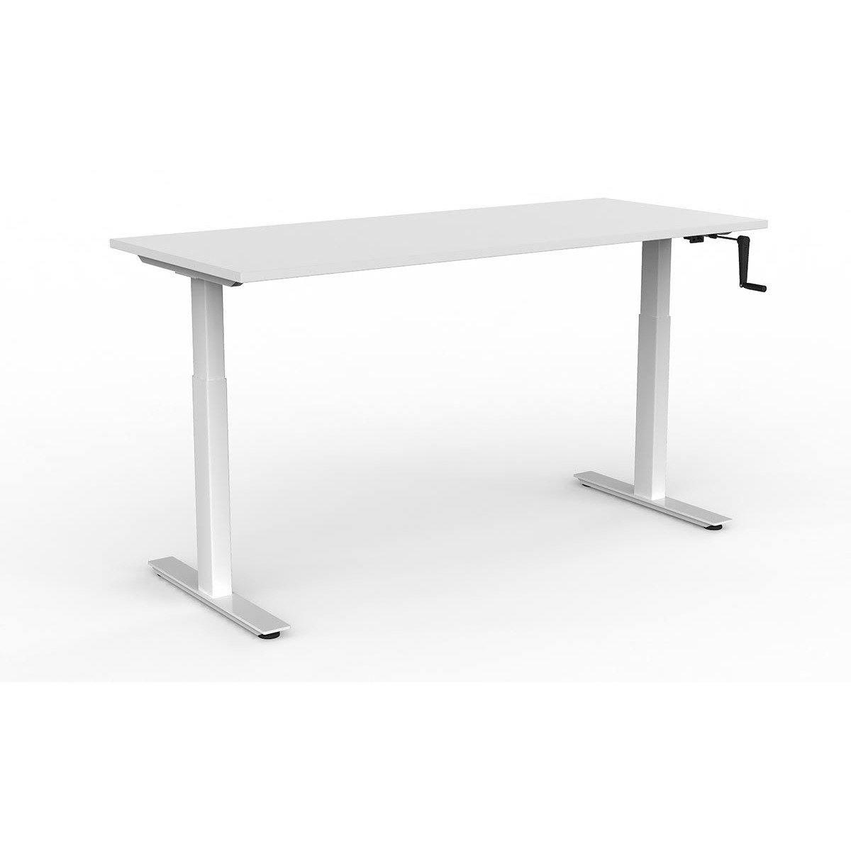 Agile Winder Height Adjustable Desk - Office Furniture Company 