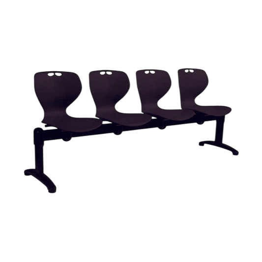 Alma 4 Seater Lined Beam Chair