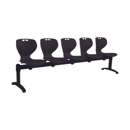 Alma 5 Seater Lined Beam Chair