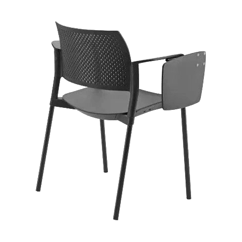 Altus Side Chair PP Seat and Back Fixed Tablet RHS / No Castors