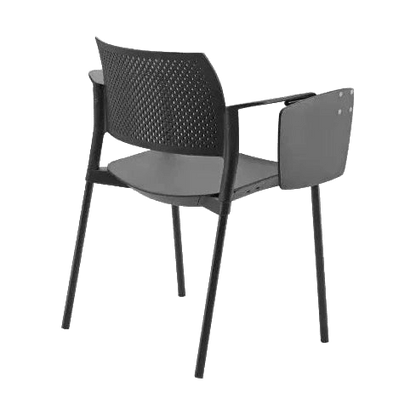 Altus Side Chair PP Seat and Back Fixed Tablet RHS / No Castors