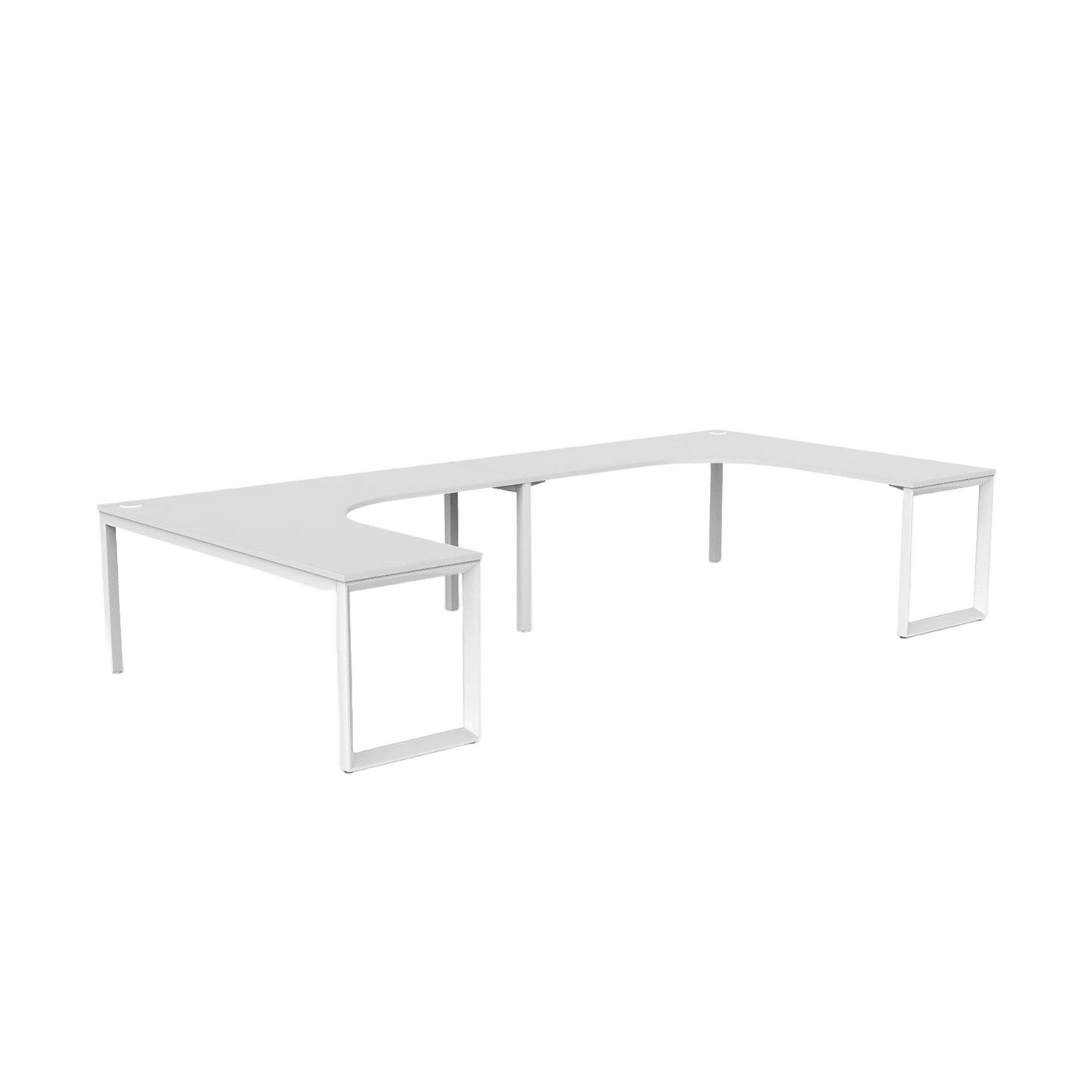 Anvil 2 Persons Corner Workstation 2 - Office Furniture Company
