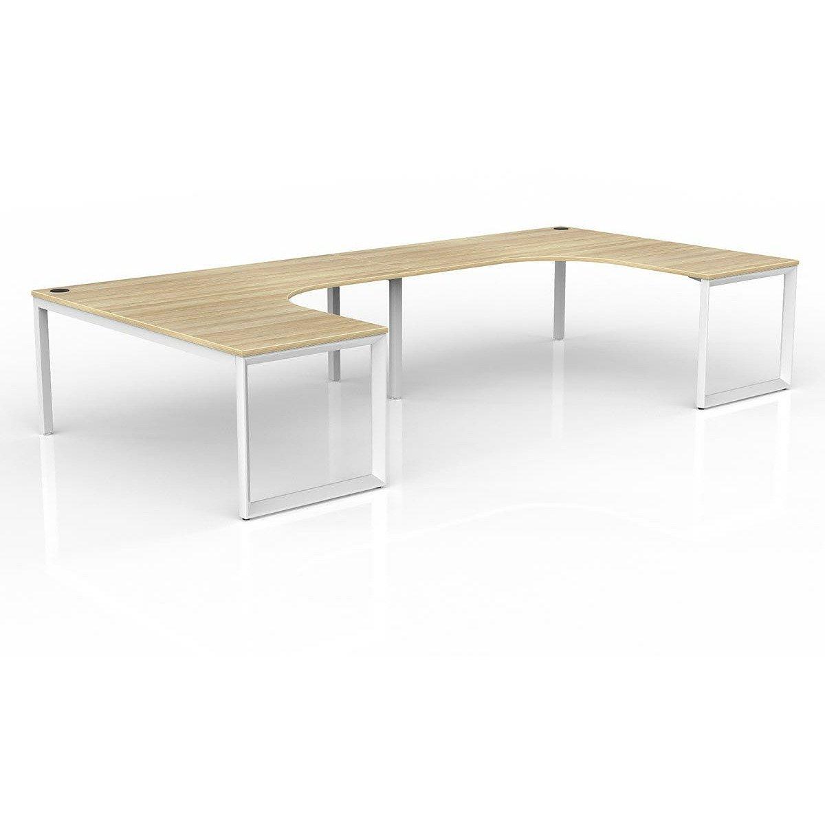 Anvil 2 Persons Corner Workstation - Office Furniture Company 