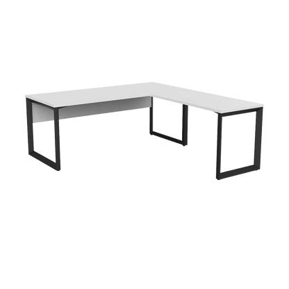 Anvil Desk with Return & Modesty - Office Furniture Company