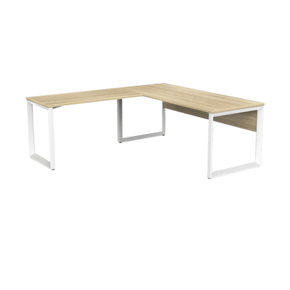Anvil Desk with Return & Modesty - Office Furniture Company