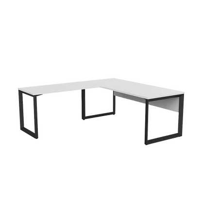 Anvil Desk with Return & Modesty - Office Furniture Company