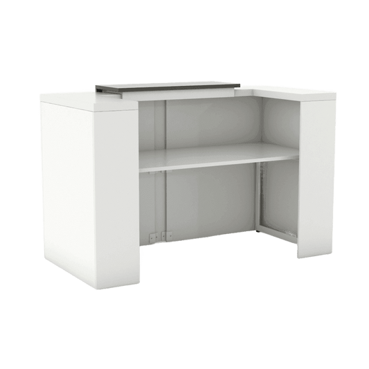 Anvil Extendable Reception with Desk - Office Furniture Company