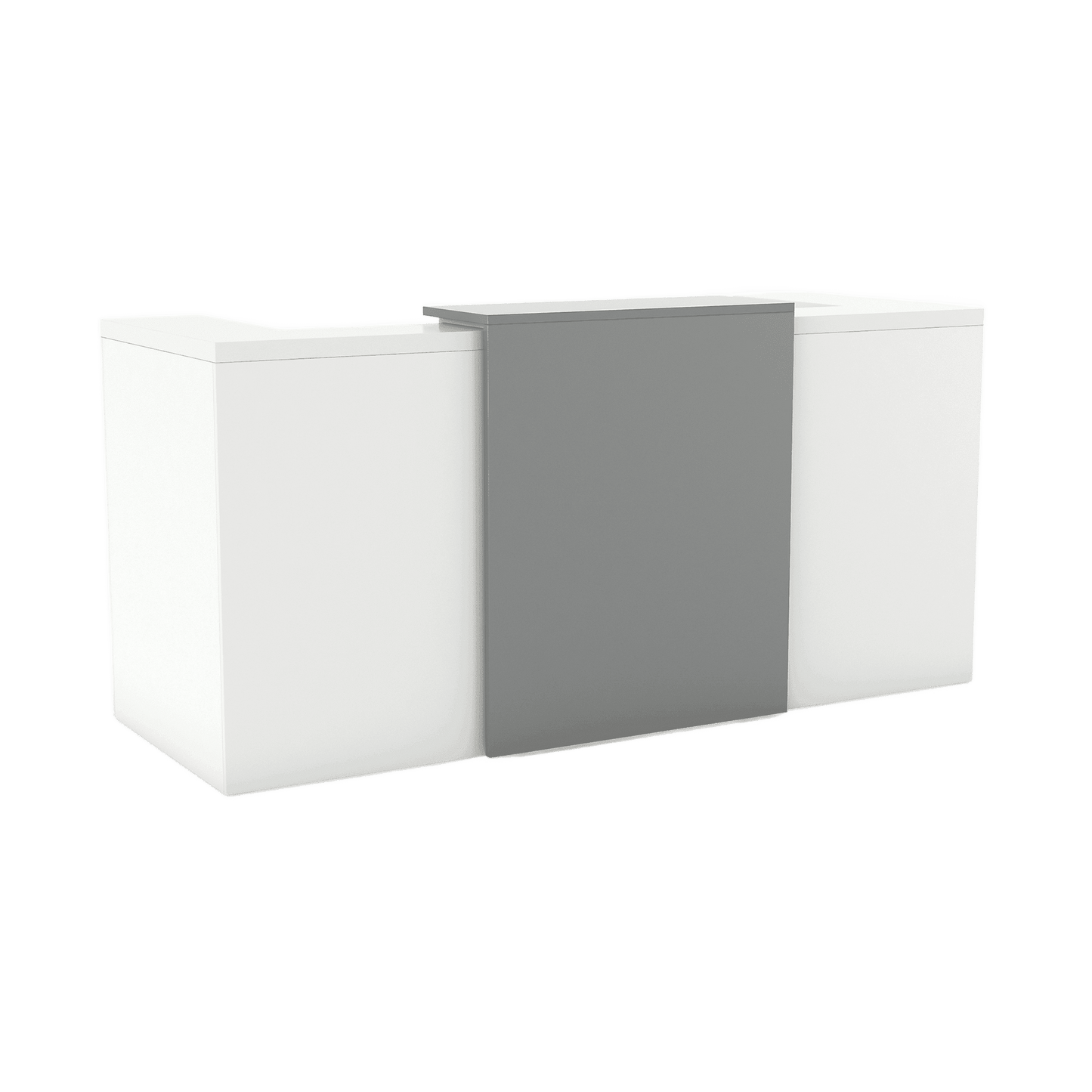 Anvil Extendable Reception with Desk - Office Furniture Company
