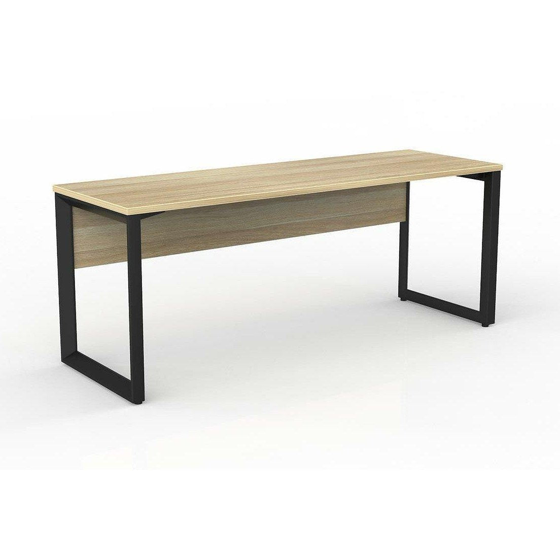 Anvil Single Straight Desk with Modesty - 11