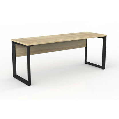 Anvil Single Straight Desk with Modesty - 11