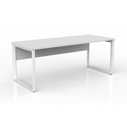 Anvil Single Straight Desk with Modesty - 14
