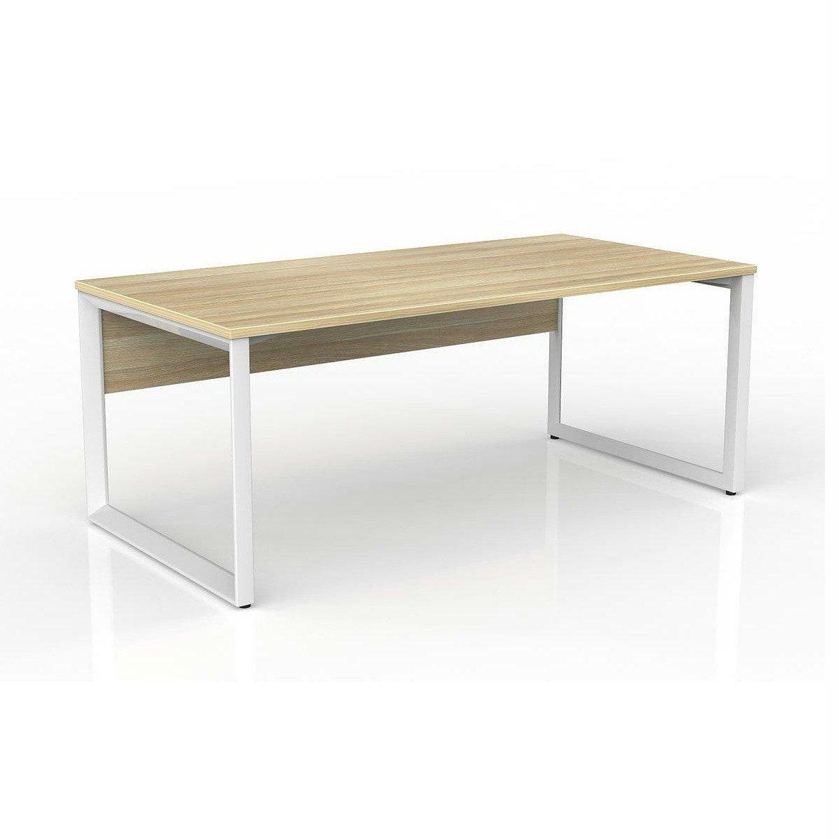 Anvil Single Straight Desk with Modesty - 20
