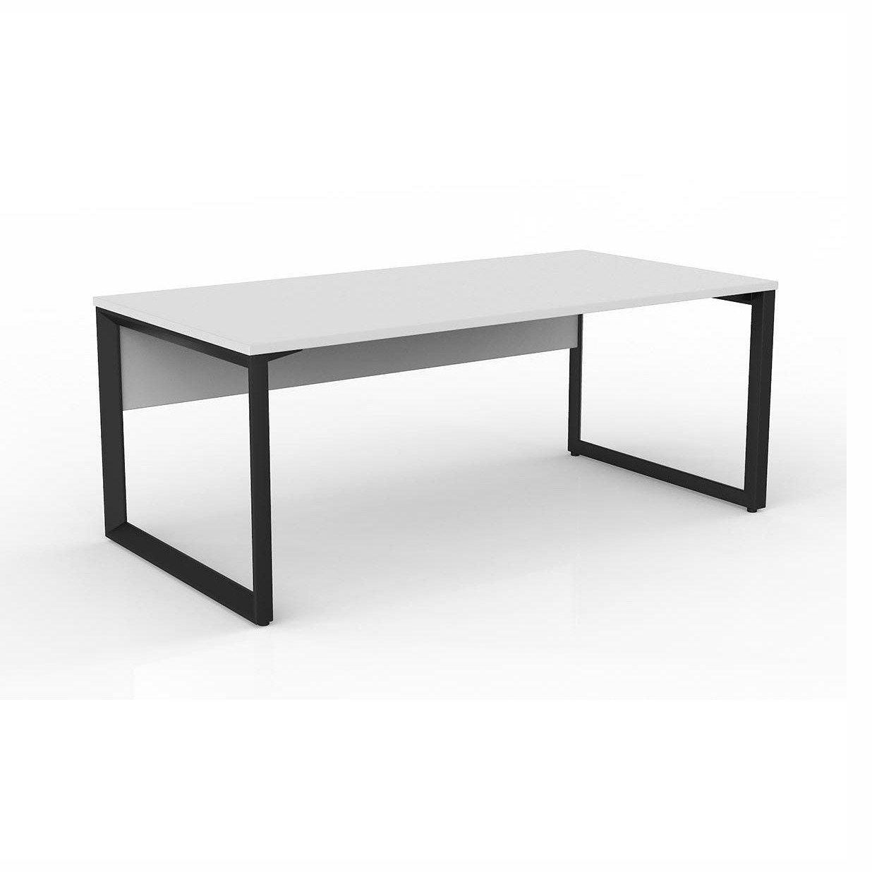 Anvil Single Straight Desk with Modesty - 19