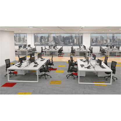 Anvil Single Straight Office Desk - Office Furniture Company 