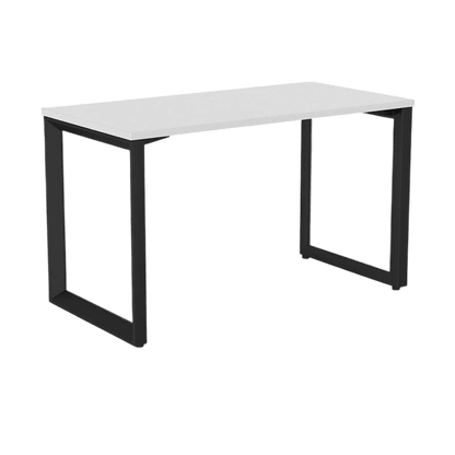 Anvil Single Straight Office Desk 1200x600 White Powdercoat