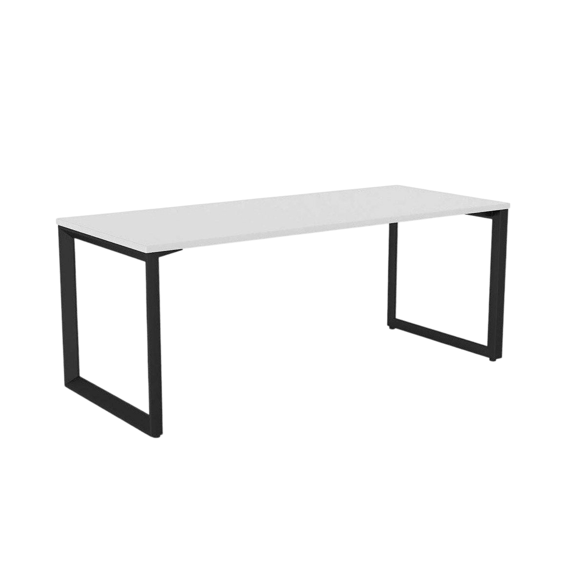 Anvil Single Straight Office Desk 1200x600 White Powdercoat
