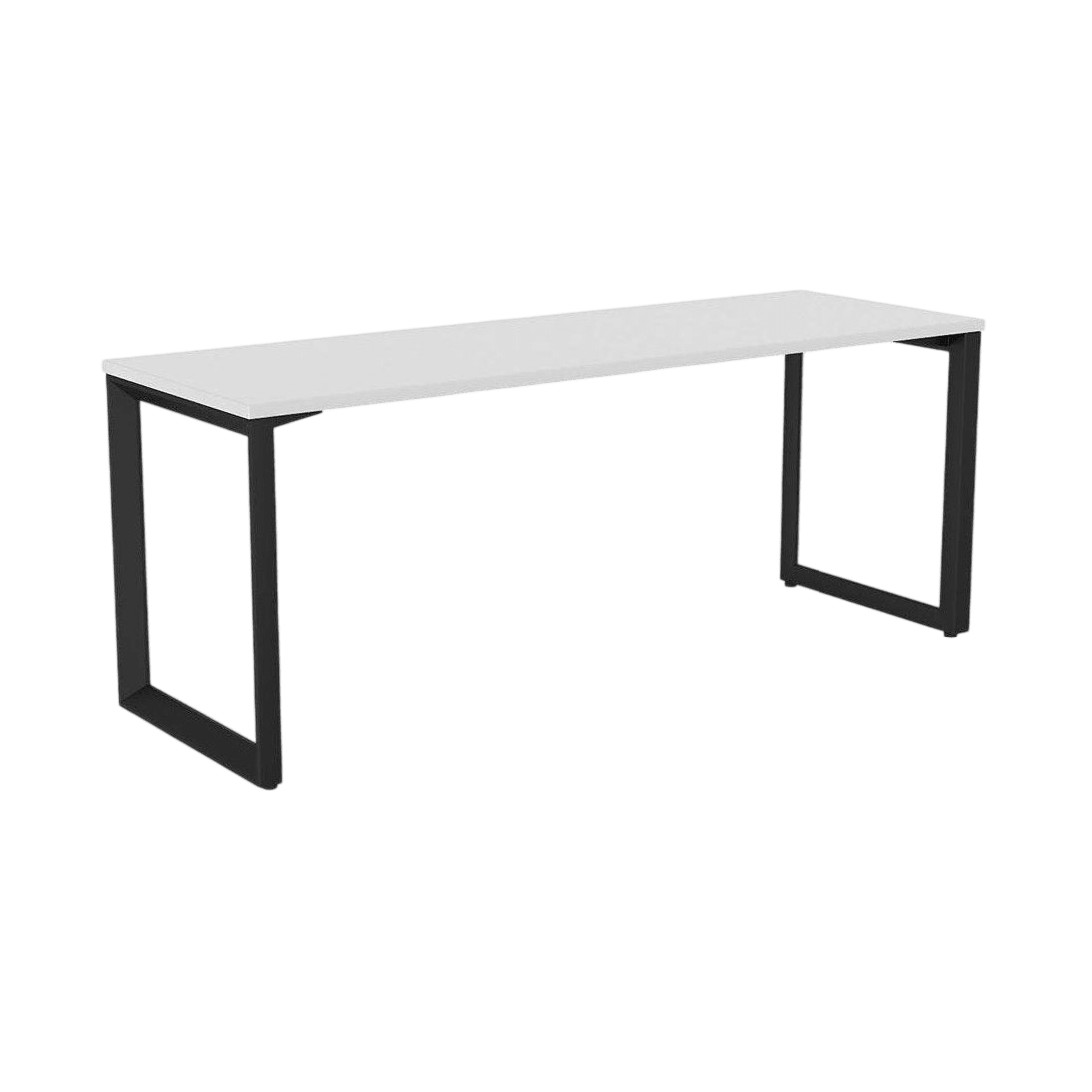 Anvil Single Straight Office Desk 1200x600 White Powdercoat