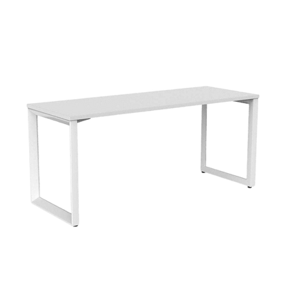 Anvil Single Straight Office Desk 1200x600 White Powdercoat
