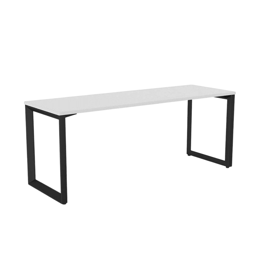 Anvil Single Straight Office Desk 1200x600 White Powdercoat
