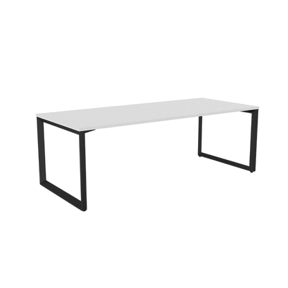 Anvil Single Straight Office Desk 1200x600 White Powdercoat