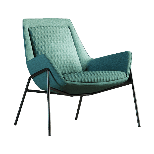 Aquila Single Seater Low Back Office Lounge