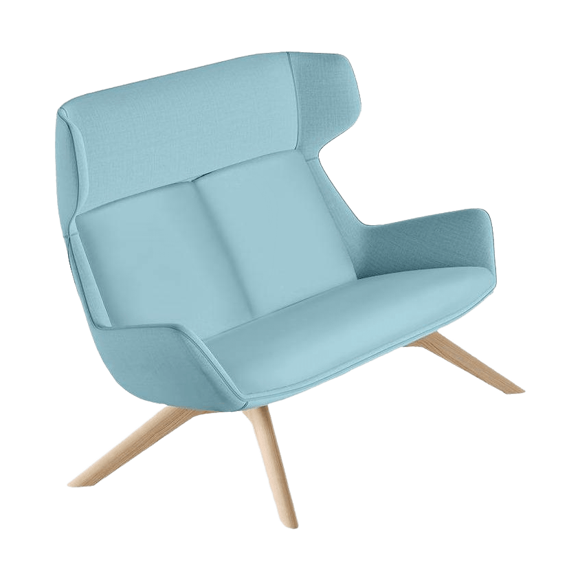 Aquila Two Seater High Back Office Lounge