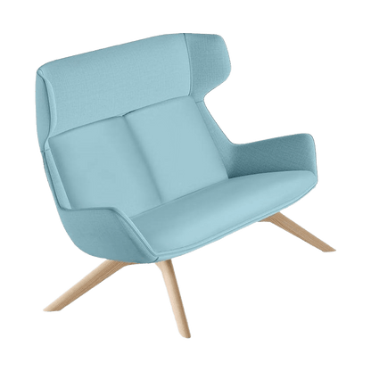 Aquila Two Seater High Back Office Lounge